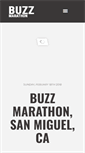 Mobile Screenshot of buzzmarathon.org